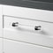 Gliderite Hardware 5-1/16 in. Center to Center Clear Acrylic Cabinet Pull Oil Rubbed Bronze 4718-128-ORB-1 - alternate 2